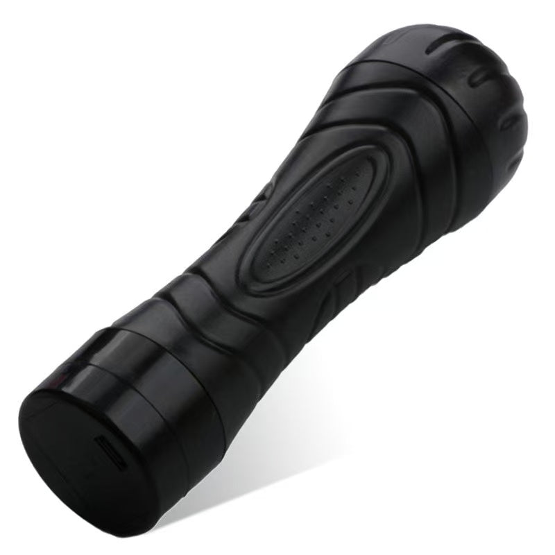 Deep-Textured Men’s Vibrating Intimate Massager | Compact Personal Pleasure Sleeve|جهاز تدليك حميمي اهتزازي للرجال بملمس عميق | غلاف شخصي مدمج