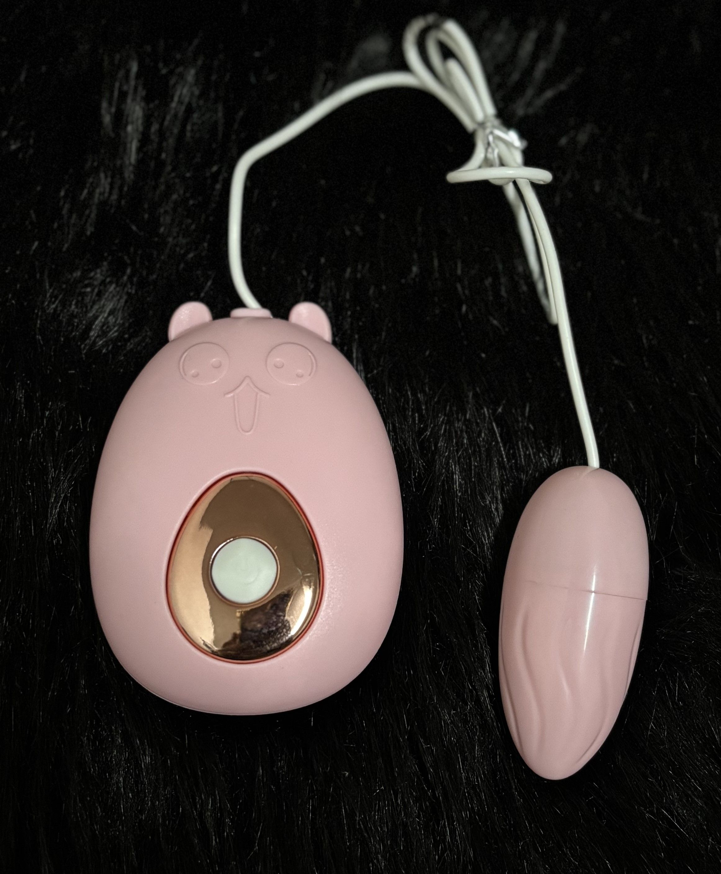 Wired Remote-Control Egg Vibrator(هزاز بيضاوي صغير بتحكم سلكي)