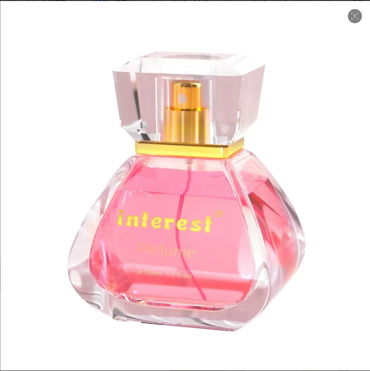 Interest Women’s Allure Perfume 50mL | Elegant Fragrance & Portable Design|عطر Interest النسائي الجذاب 50 مل | أناقة منعشة وتصميم سهل الحمل