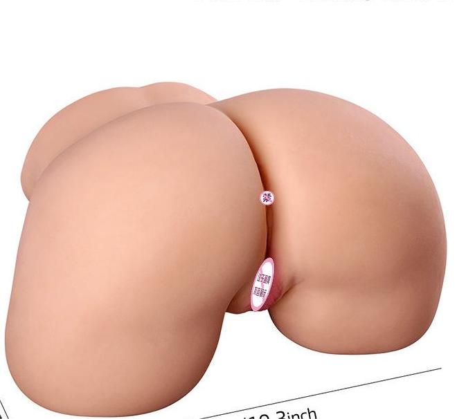 Extra-Large Ultra-Realistic Curvy Hip Pleasure Stroker – Soft Skin-Touch Design（جهاز متعة كبير فائق الواقعية بتصميم أرداف ممتلئة وملمس ناعم يشبه البشرة）
