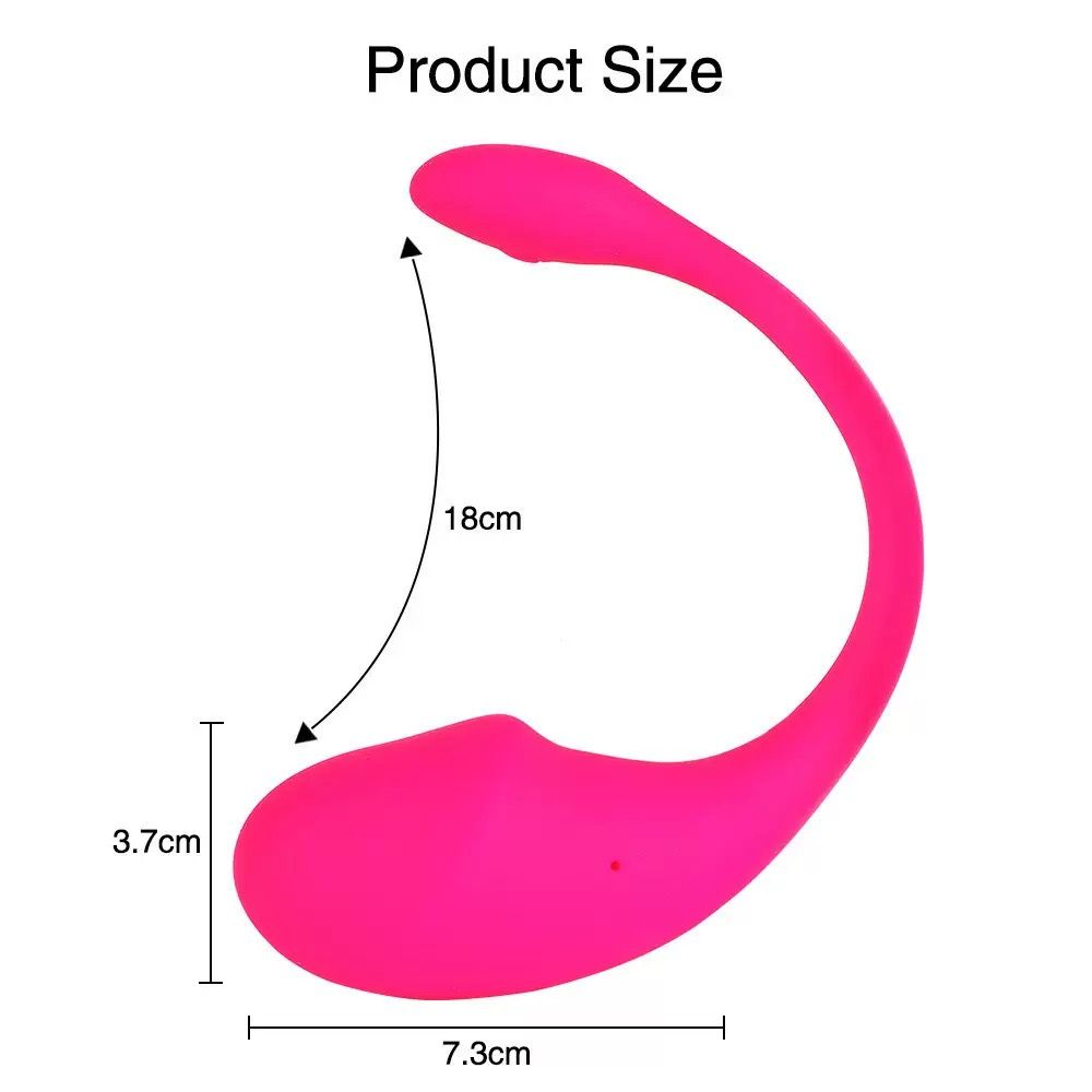App-Controlled Wearable Couples Vibrator – 10 Vibration Modes, Flexible Fit & Dual-Stimulation Design（جهاز اهتزاز قابل للارتداء للأزواج بتحكم عبر التطبيق – 10 أوضاع اهتزاز وتصميم مرن مزدوج التحفيز）