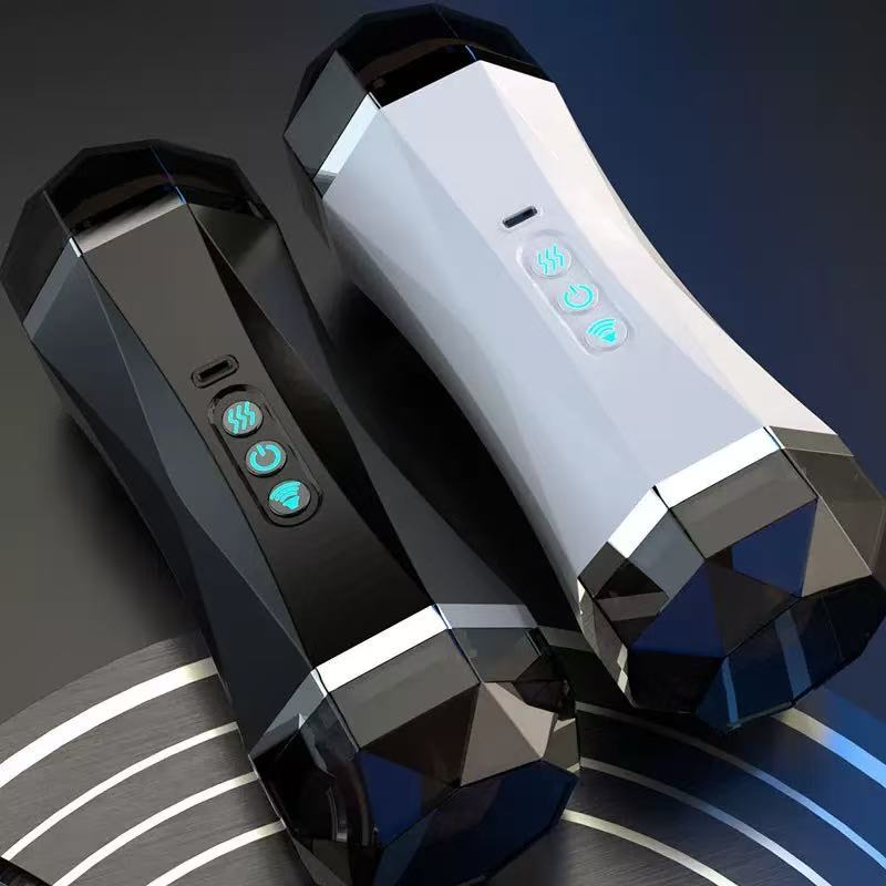 Smart Heated Men’s Intimate Massager | Digital Temperature Display & Electric Relaxation Cup｜جهاز تدليك حميمي ذكي للرجال مع تسخين | شاشة رقمية للتحكم بالحرارة وكوب استرخاء كهربائي